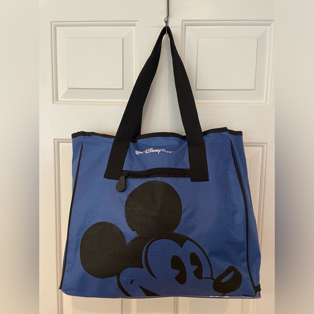 Disney Blue Mickey Mouse Tote Bag